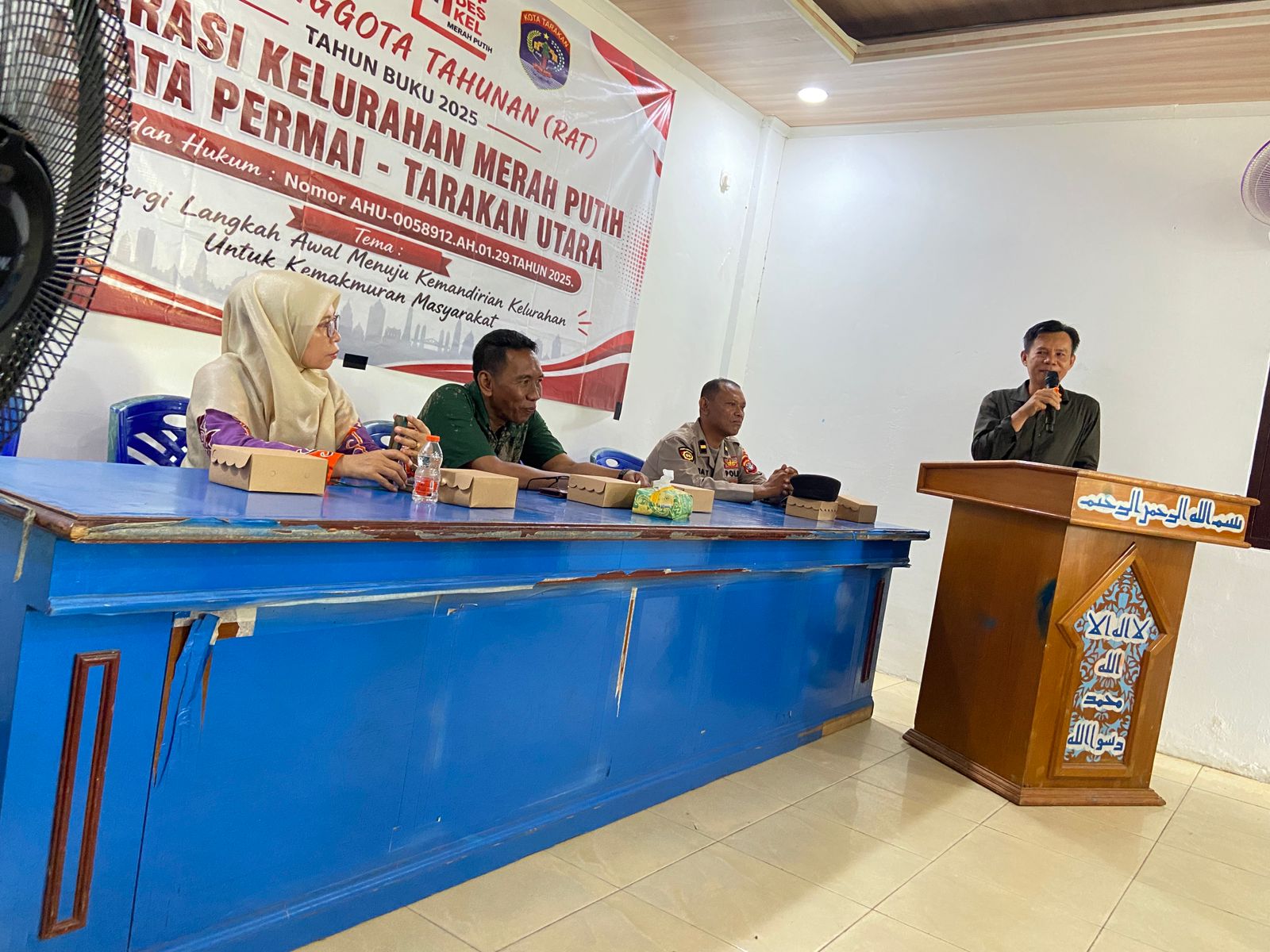 RAT Koperasi Kelurahan Merah Putih Juata Permai Tahun Buku 2025